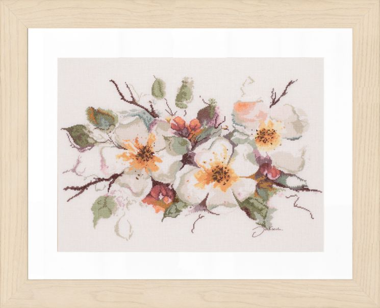PN-0008051 Набор для вышивания LANARTE "Appelblossom"
