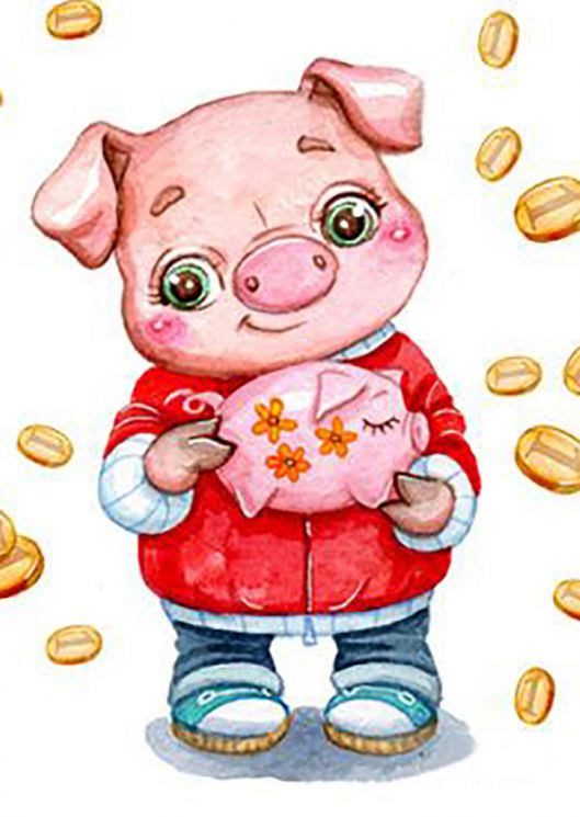 Ag 2283 Алмазная мозаика Гранни "Коплю на мечту"