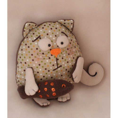Набор для изготовления текстильной игрушки Ваниль "Cat's Story" C005