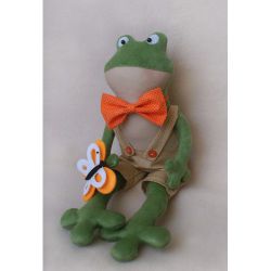 Набор для изготовления текстильной игрушки "FROG'S STORY" 