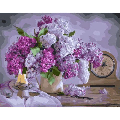 Картина по номерам Paintboy "Букет сирени" GX26719