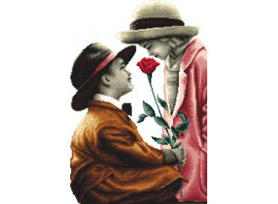 Набор для вышивания крестом Белоснежка "Роза для леди" 1529-14