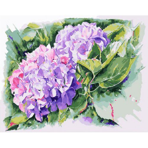 Картина по номерам Paintboy "Гортензия" GX26934
