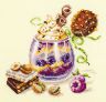 120-080 Набор для вышивания «Чудесная игла» "Шоколадный десерт"