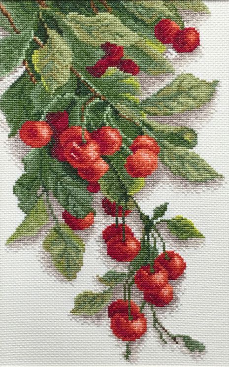 06.002.11 Набор для вышивания Марья Искусница "Вишня" по рисунку К. Кляйн