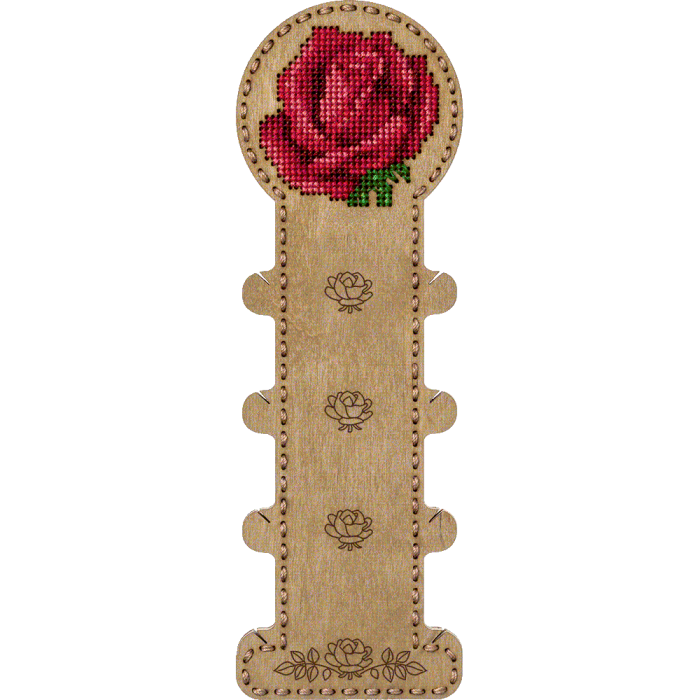 Заготовка для вышивки нитками по дереву Волшебная страна FLHW-002 6.5*20см