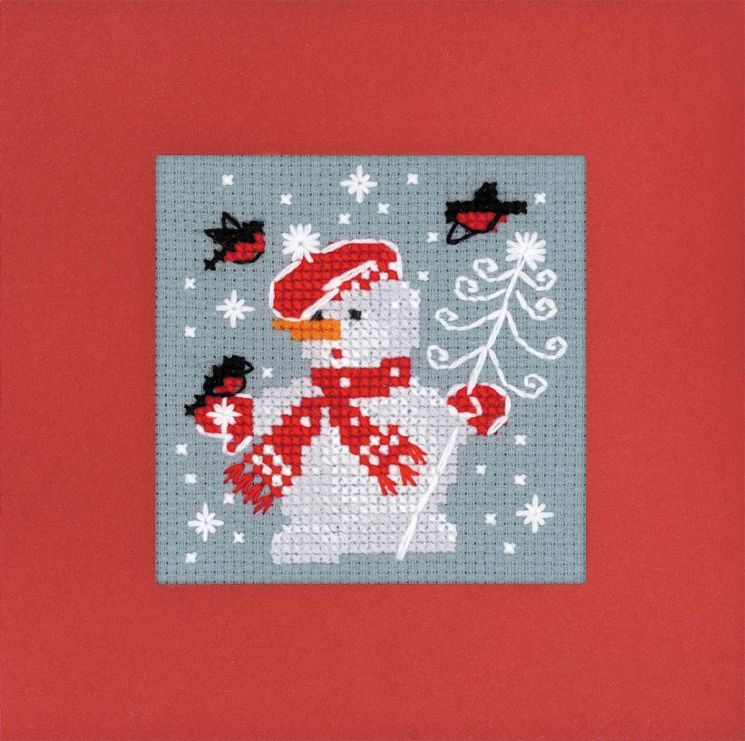 Набор для вышивания Риолис Открытка "Зимняя" 1513АС