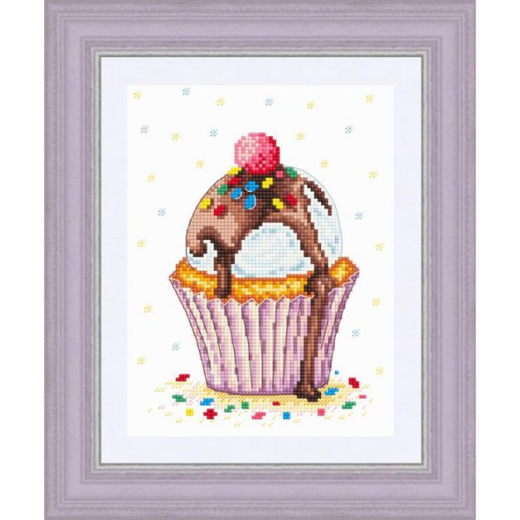 Набор для вышивания Сделано с любовью ВИ-033 "Конфетти", 15х20