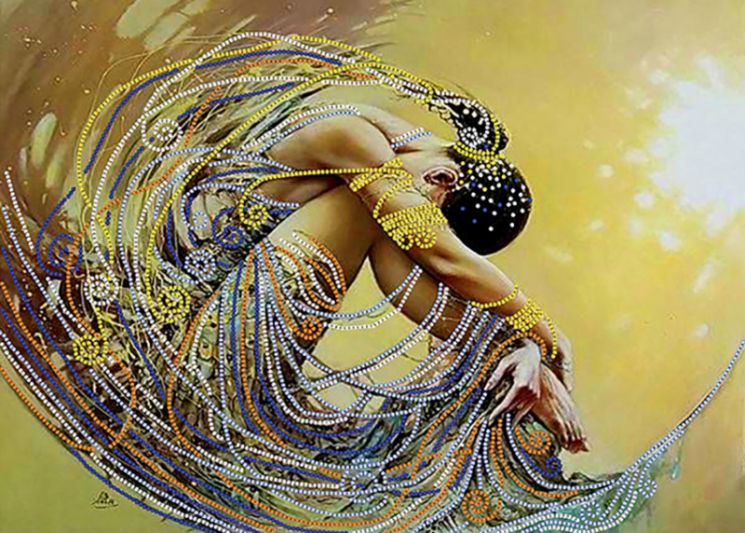 НКБ-241 Набор для вышивания бисером ТМ Наследие "Внутренний мир"