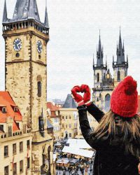 GX28965 Картина по номерам "Любимая Прага"