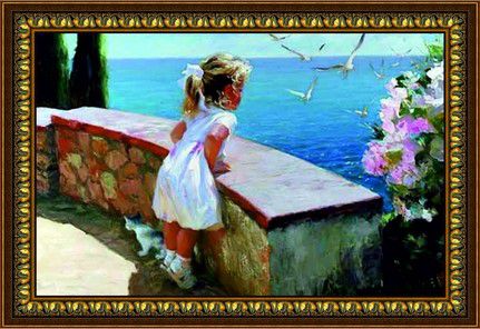 Алмазная мозаика Милато "Лето на море" S-535