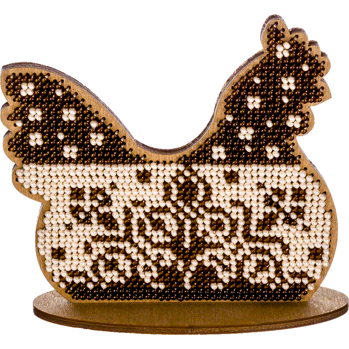 Набор для вышивания бисером по дереву ВОЛШЕБНАЯ  СТРАНА FLK-263, 10*9.5см