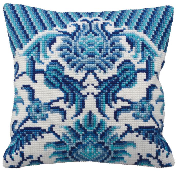 Набор для вышивания крестом Collection D'Art "Цветочный узор-1" 5114