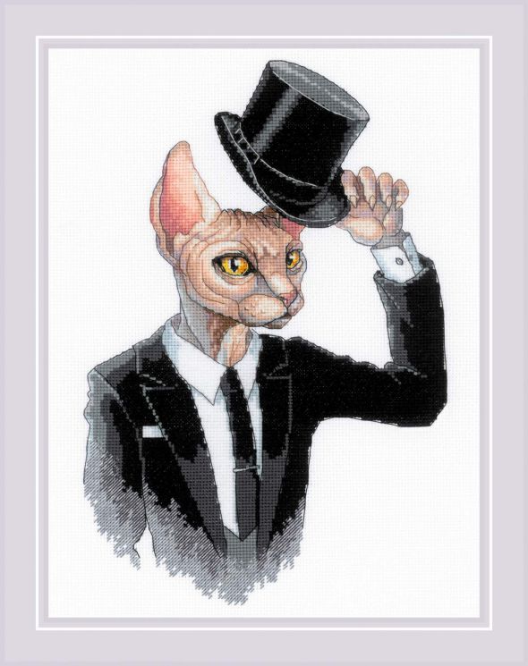 1928 Набор для вышивания Риолис "Джентльмен"