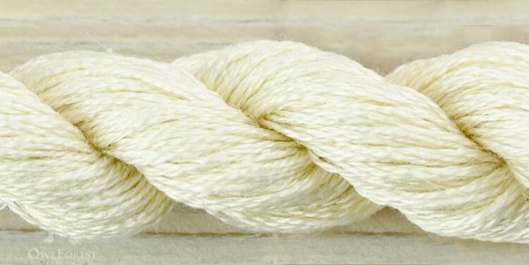 3108 Нитки ручного окрашивания OwlForest на основе DMC, пасма 8 метров Экрю