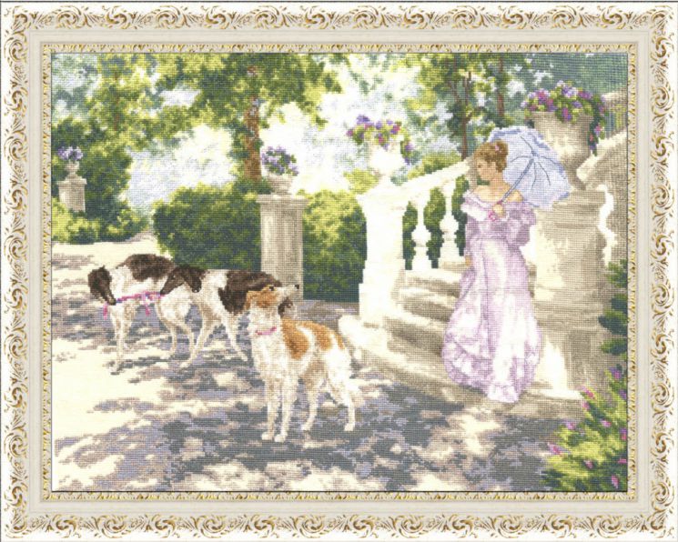 ЛП-028 Набор для вышивания Золотое Руно "Солнечный день"