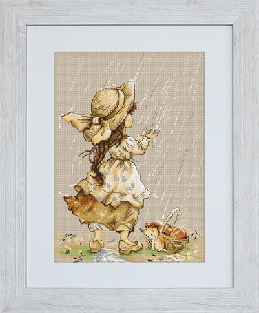 B1077 Набор для вышивания Luca-S "Летний дождь"