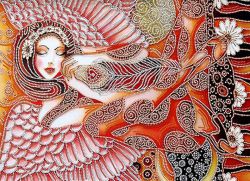 КБ-280 Схема для вышивания бисером ТМ Наследие "Ангел любви"