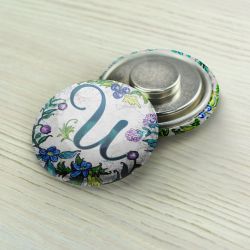 Магнитный держатель «Весенняя азбука» русские буквы Буква «И» Маг-Азб-И