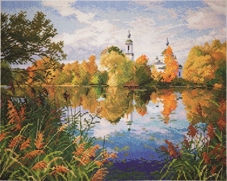 02.010.23 Набор для вышивания Марья Искусница "Вечерний звон"