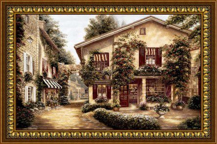 Алмазная мозаика Милато "Французская булочная" O-594