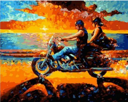  Картина по номерам "Мечте навстречу", MCA803 40х50 см