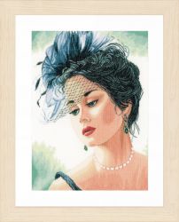 PN-0156943 Набор для вышивания LANARTE "Lady with hat"