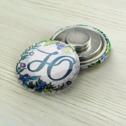 Магнитный держатель «Весенняя азбука» русские буквы Буква «Ю» Маг-Азб-Ю