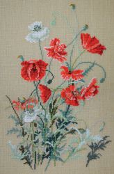 06.002.38 Набор для вышивания Марья Искусница "Красные и белые"