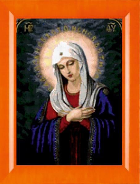 Алмазная мозаика Милато Икона "Умиление" N-267 