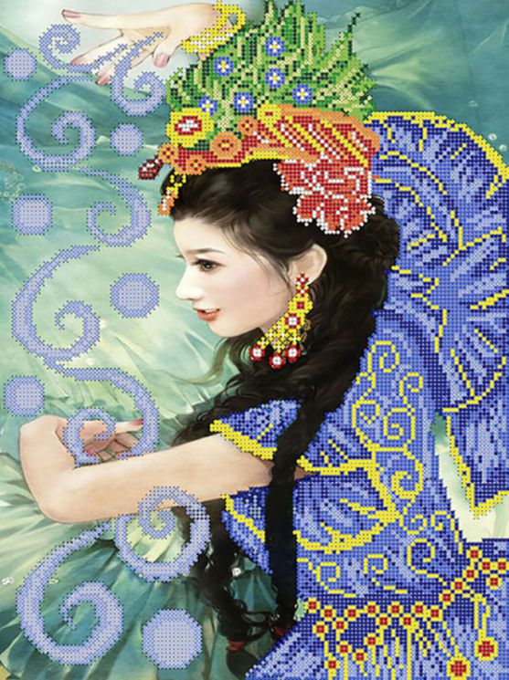 КБ-211 Схема для вышивания бисером ТМ Наследие "Магия танца"