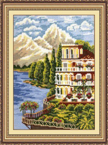 Набор для вышивания крестом СДЕЛАЙ СВОИМИ РУКАМИ "Южный берег" Ю-01