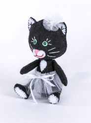 ПФД-1054 Набор для изготовления текстильной игрушки "Киска"
