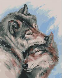 GX28601 Картина по номерам Paintboy "Зимняя любовь"