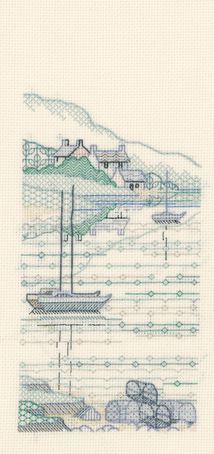 Набор для вышивания в технике бэкстич DERWENTWATER DESIGNS "Залив Ловушка для крабов" СВ01 